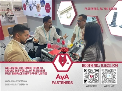 Aya Fasteners Global Fastener Show 2023|Ողջունելով հաճախորդներին ամբողջ աշխար...